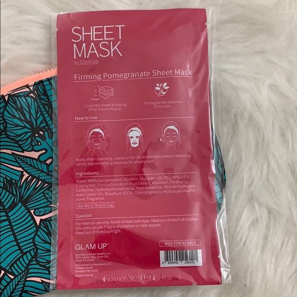Xbag-pomegranate sheet mask - Picture 2 of 4